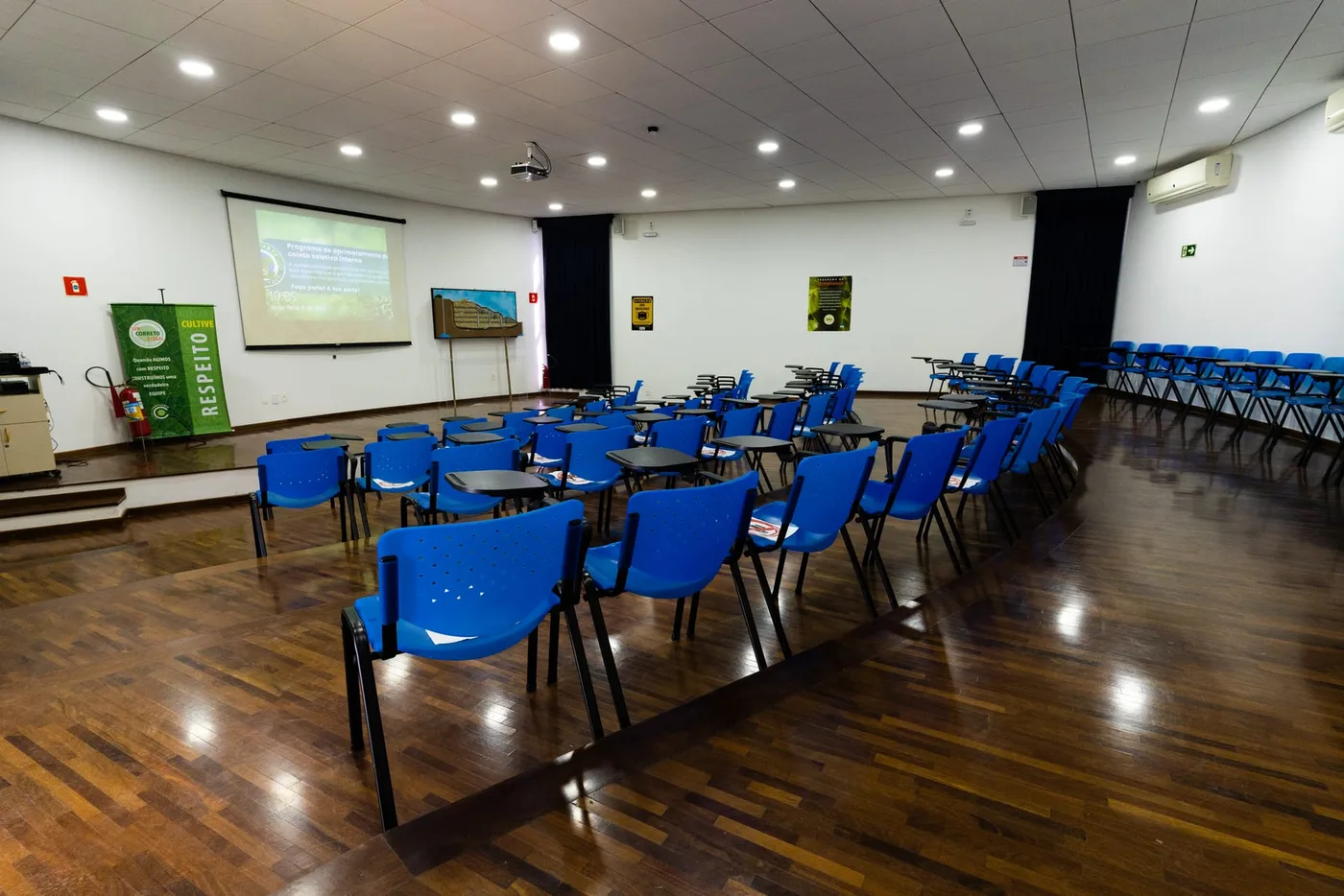Auditório da Central de Tratamento de Resíduos Leste