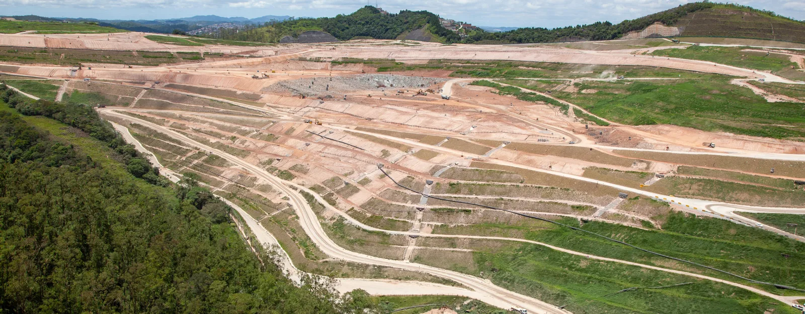 Estação de queima de biogás da Central de Tratamento de Resíduos Leste