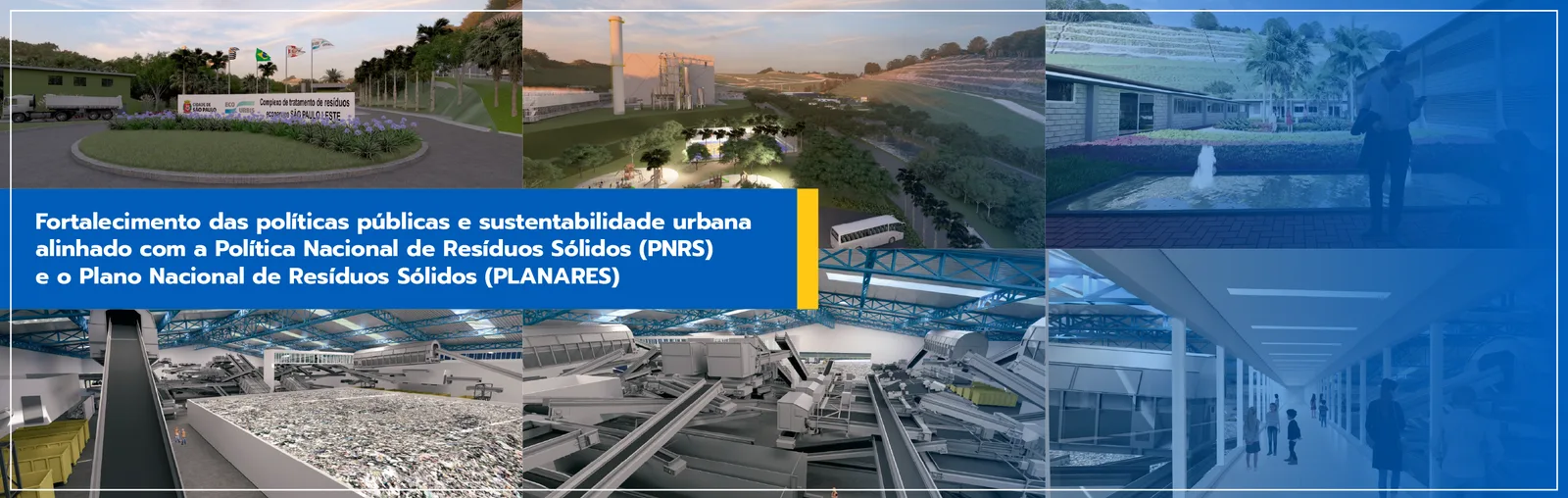 Renders do projeto do Ecoparque Leste